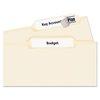 Avery Dennison File Folder Labels, White, PK1800 75366